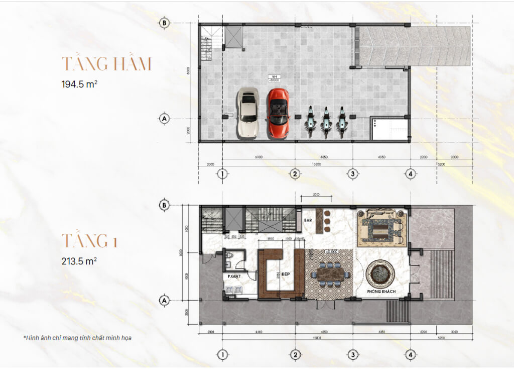 Mẫu biệt Mansion Van Phuc - Mãu biệt thự song lập